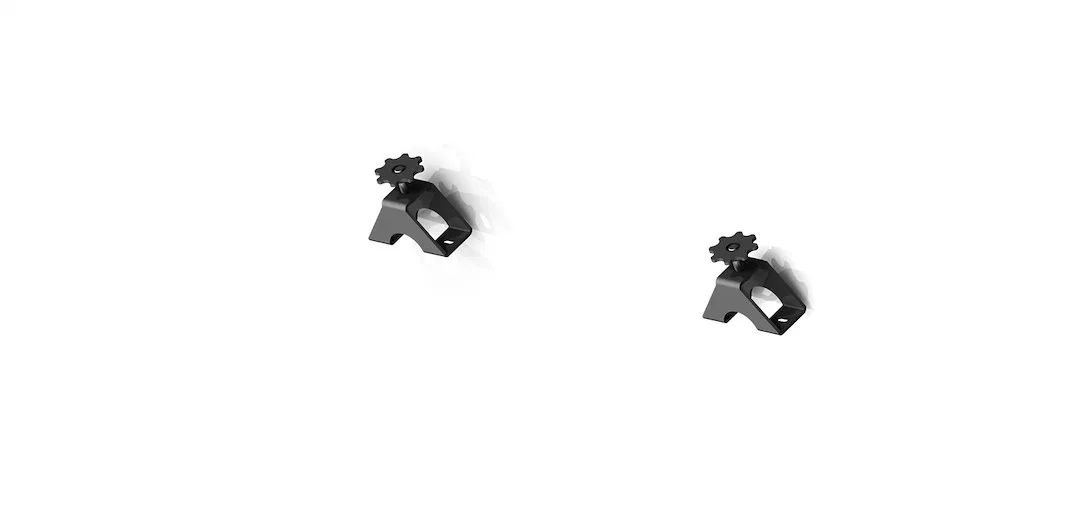 500BRS-HLM – ROAD ARMOR Jack Mount, For Use On Treck Bed Racks Mounts 1 High Lift Jack Black Steel